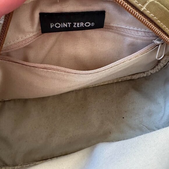 Vintage Y2K Point Zero Bowling Bag – Croc Embossed Pleather - Picture 8 of 8